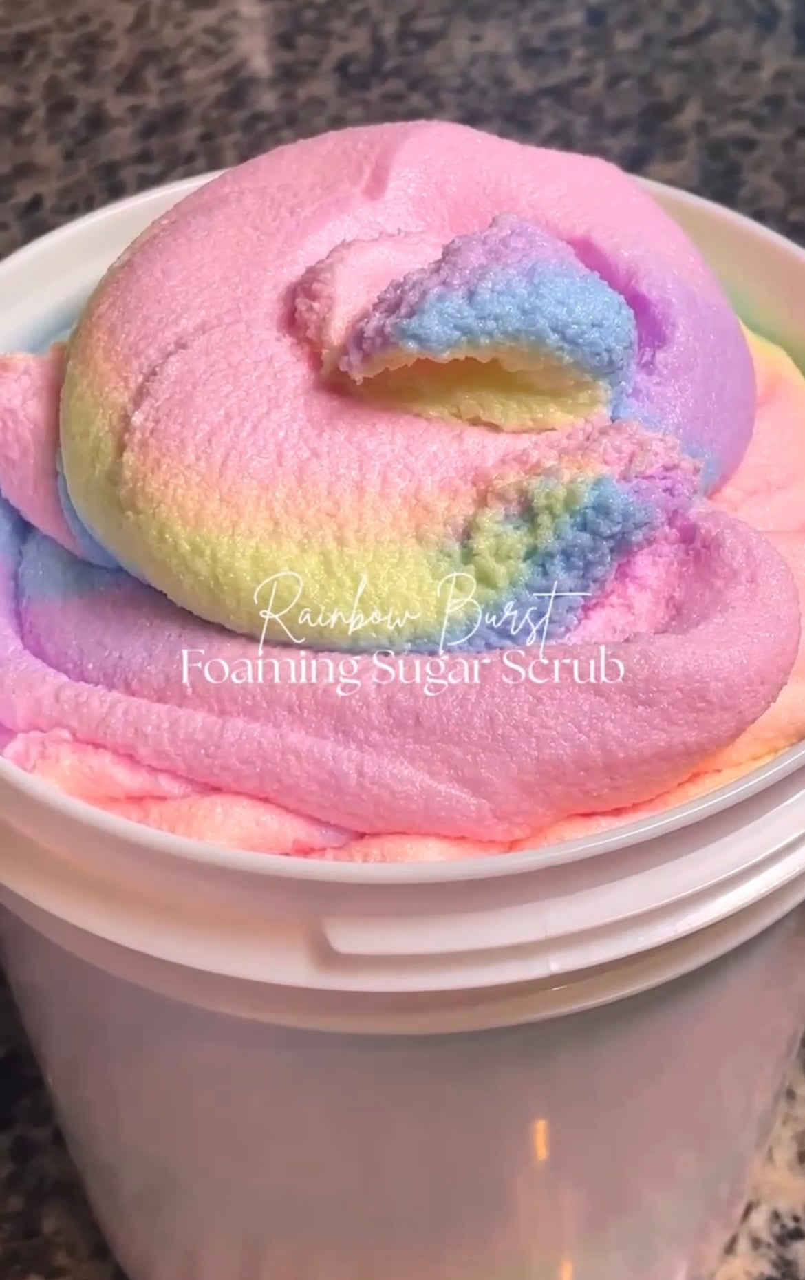 Wholesale Foaming Sugar Scrub(Gallon)