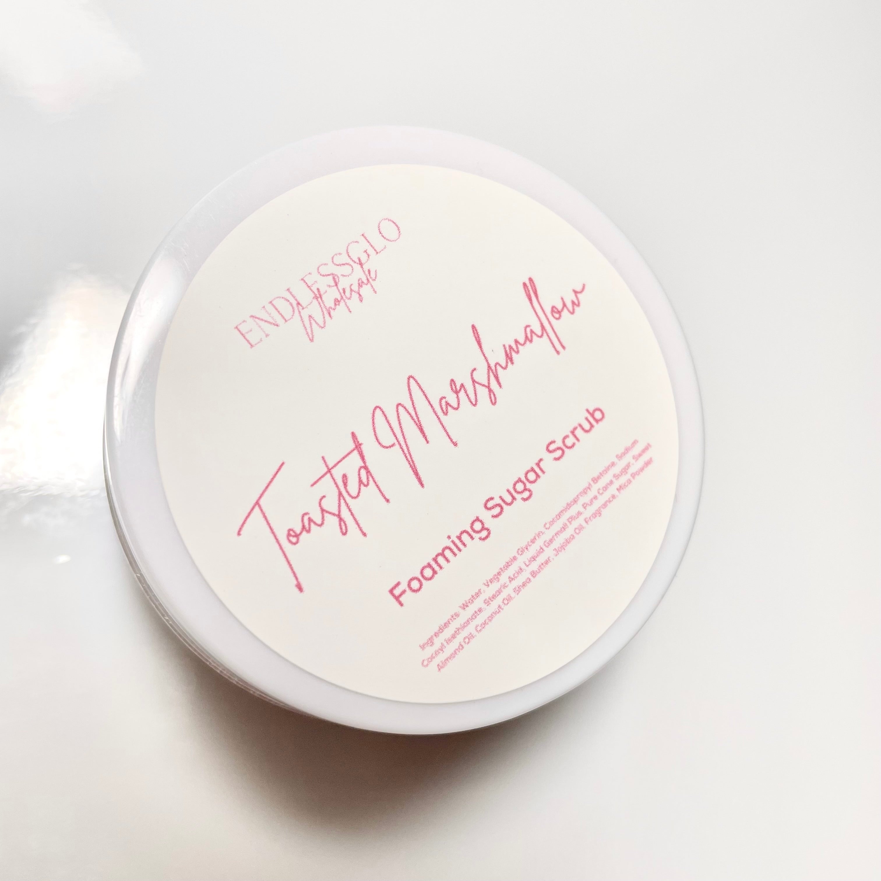 Foaming Sugar Scrub Sample – EndlessGlo Cosmetics