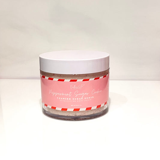 Peppermint Sugar Cookie Foaming Sugar Scrub