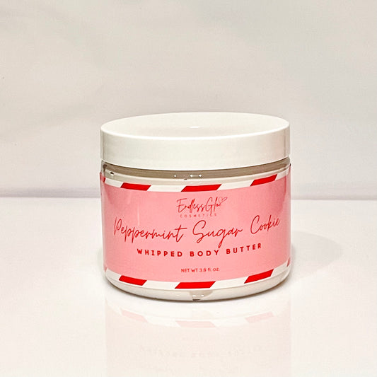 Peppermint Sugar Cookie Whipped Body Butter
