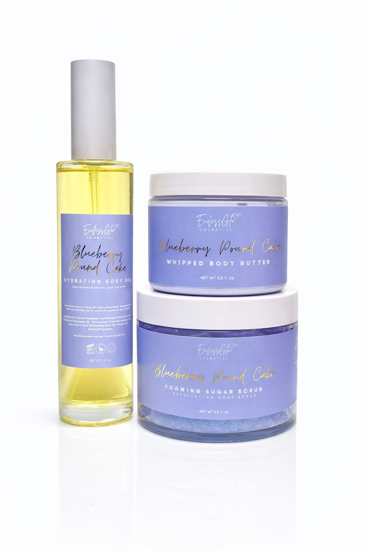 Blueberry Pound Cake Body Bundle