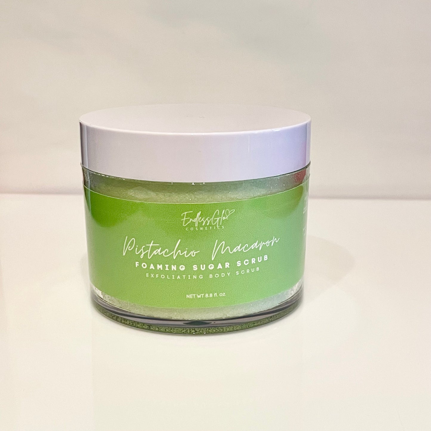 Pistachio Macaron Foaming Sugar Scrub