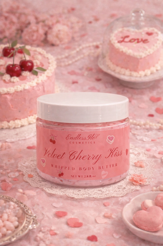 Velvet Cherry Kiss Whipped Body Butter