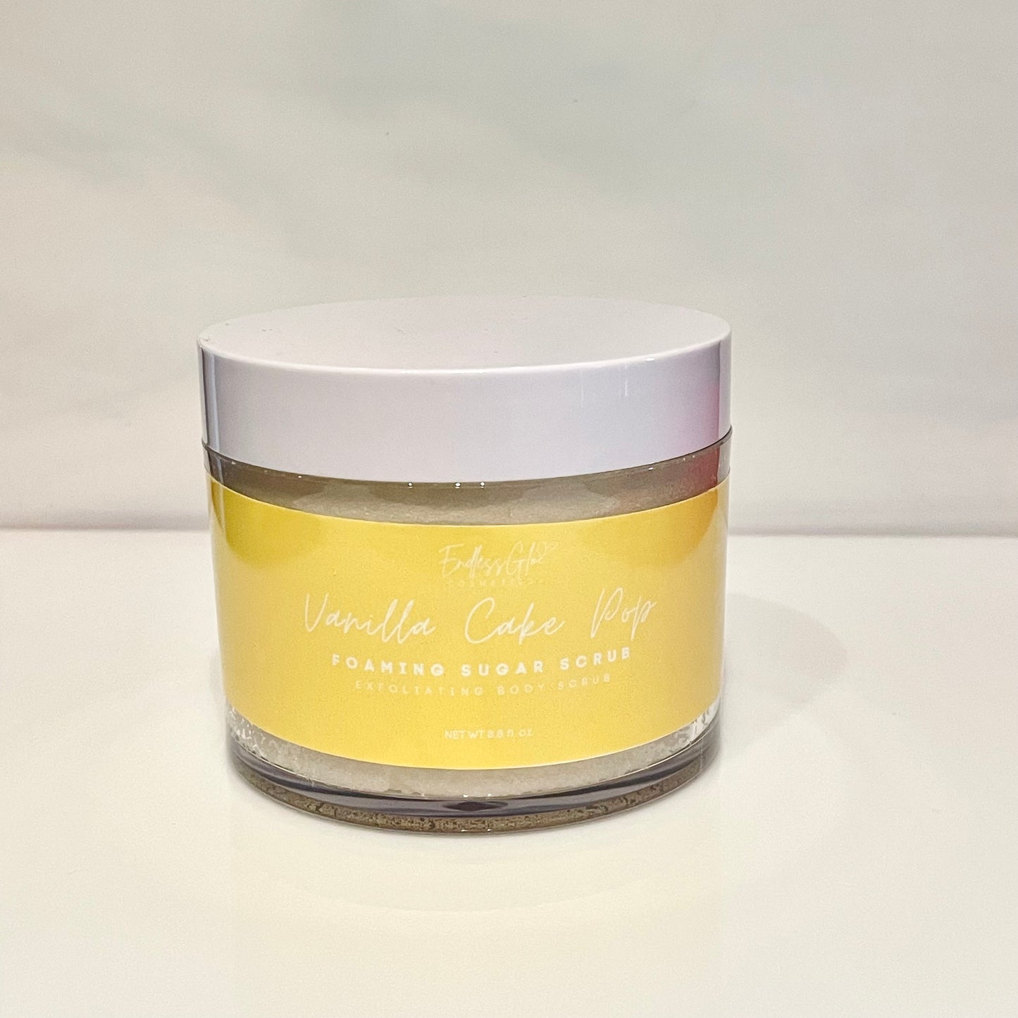 Vanilla Cake Pop Foaming Sugar Scrub