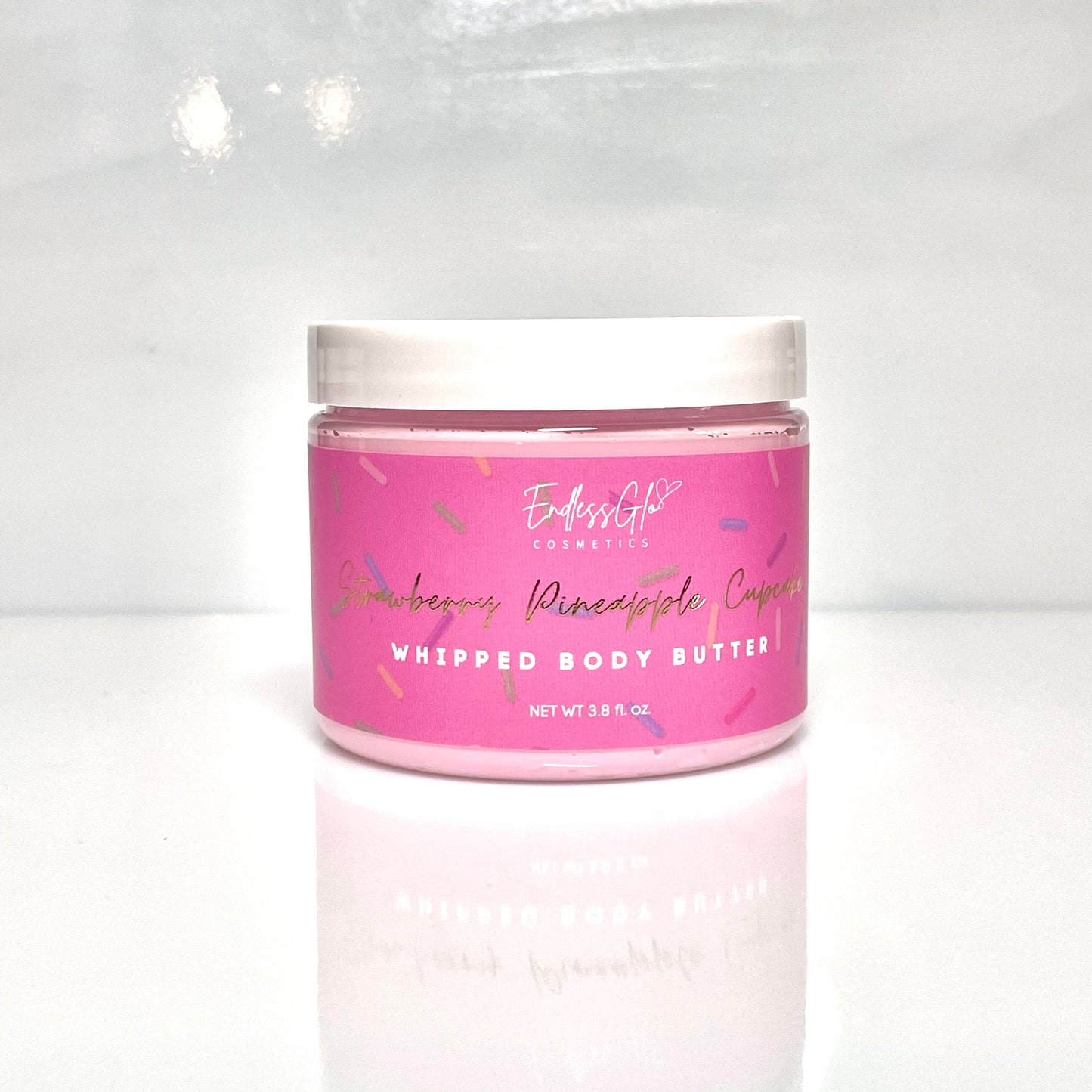 Strawberry Pineapple Cupcake Whipped Body Butter