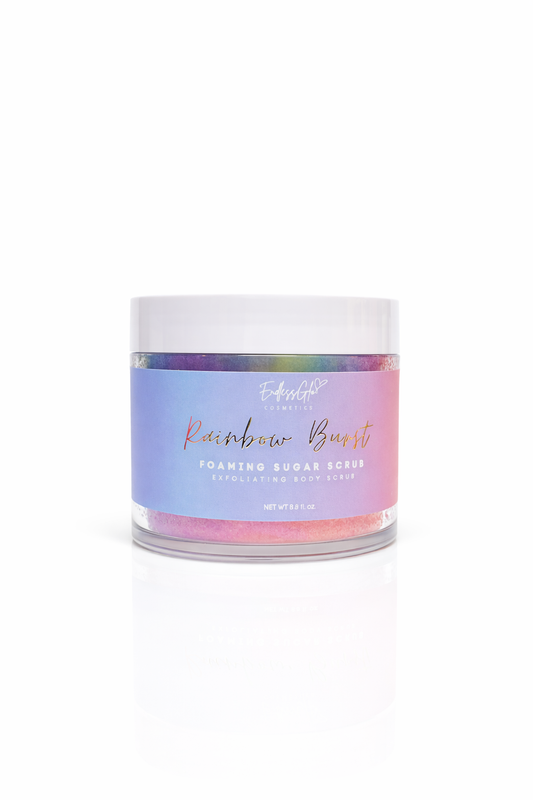 Rainbow Burst Foaming Sugar Scrub