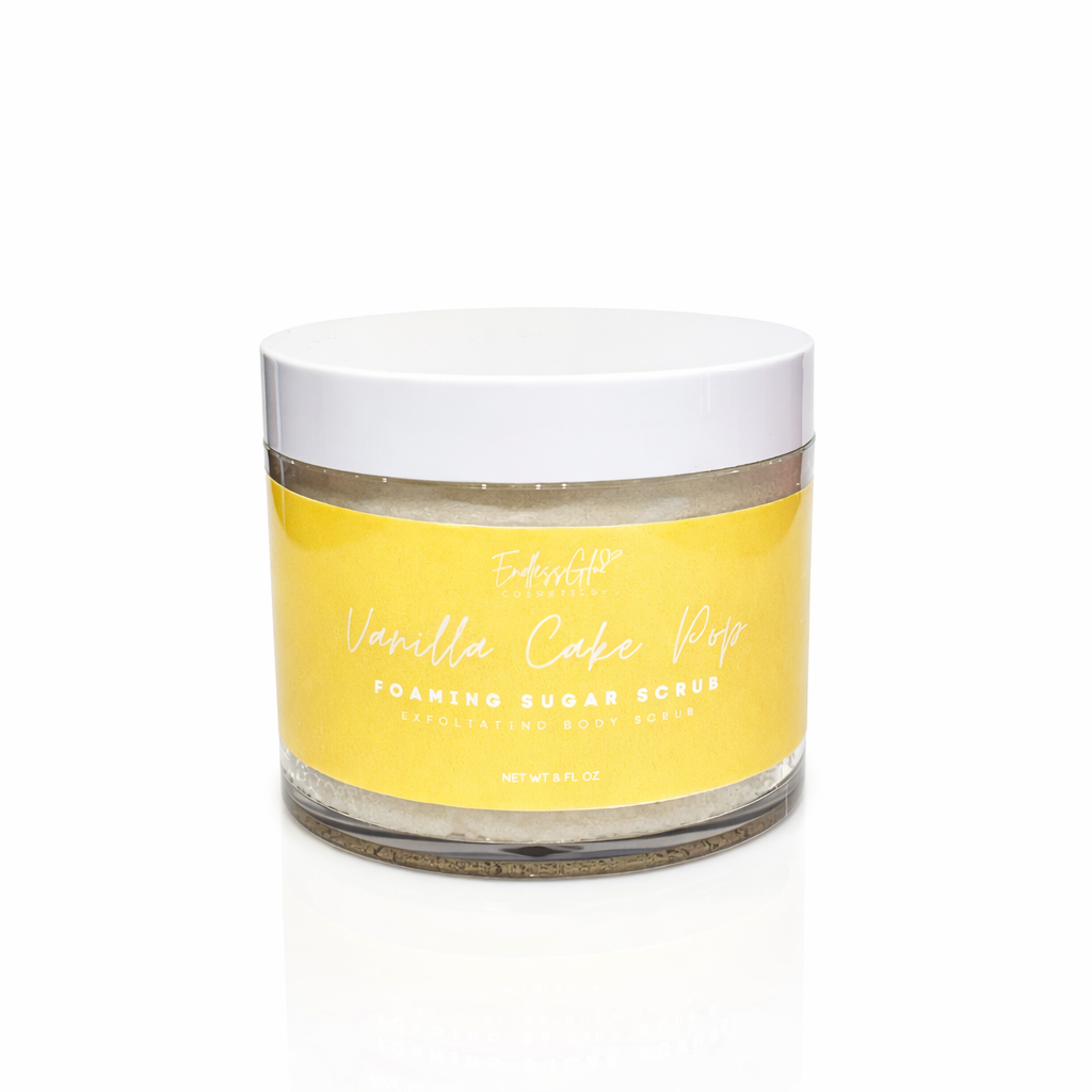 Vanilla Cake Pop Foaming Sugar Scrub
