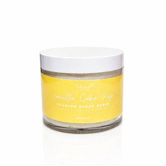 Vanilla Cake Pop Foaming Sugar Scrub
